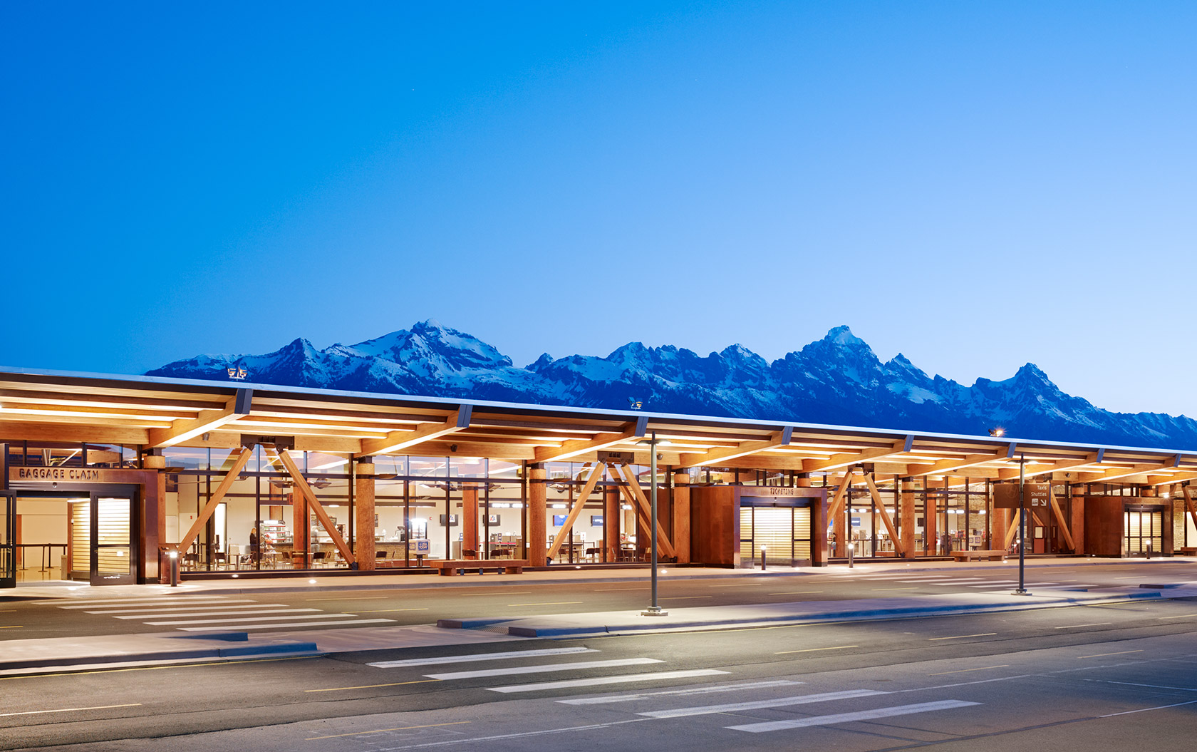 The jackson hole airport held a 9/11 ceremony this morning to honor everyone touched by this tragic event. Jackson Hole Airport Logo . Jackson Hole Airport | CLB Architects