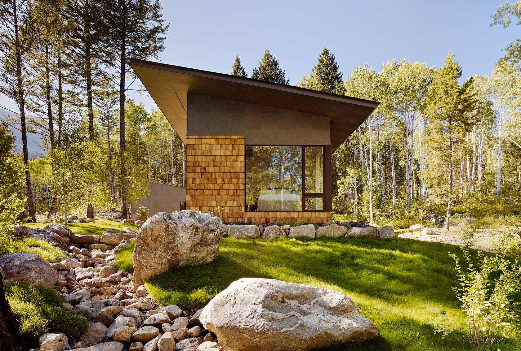 Fish Creek Guest Carney Logan Burke Architecture Firm Design